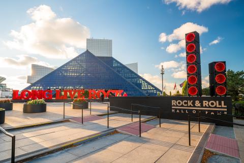 Rock & Roll Hall of Fame Entrance