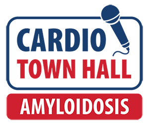 Cardio Town Hall Logo Amyloidosis