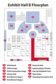 ASM 2025 Exhibit Hall Map