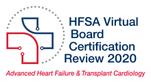 HFSA Virtual Board Certification Review 2020 Logo