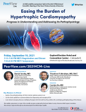 HFSA2021 Satellite1 Easing the Burden of HCM