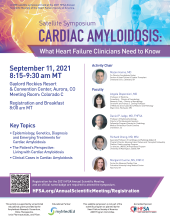 HFSA 2021 Satellite #3 Cardiac Amyloidosis